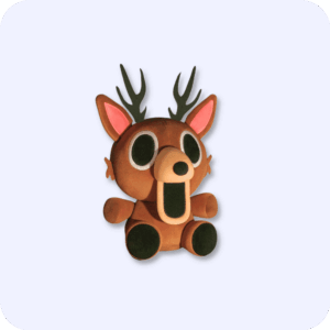 The Deer Plush Cute Version
